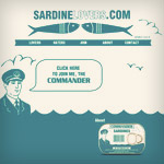 Commander Sardines - Sardine Lovers - Online 1 - Art Director: Ryan Barlow
